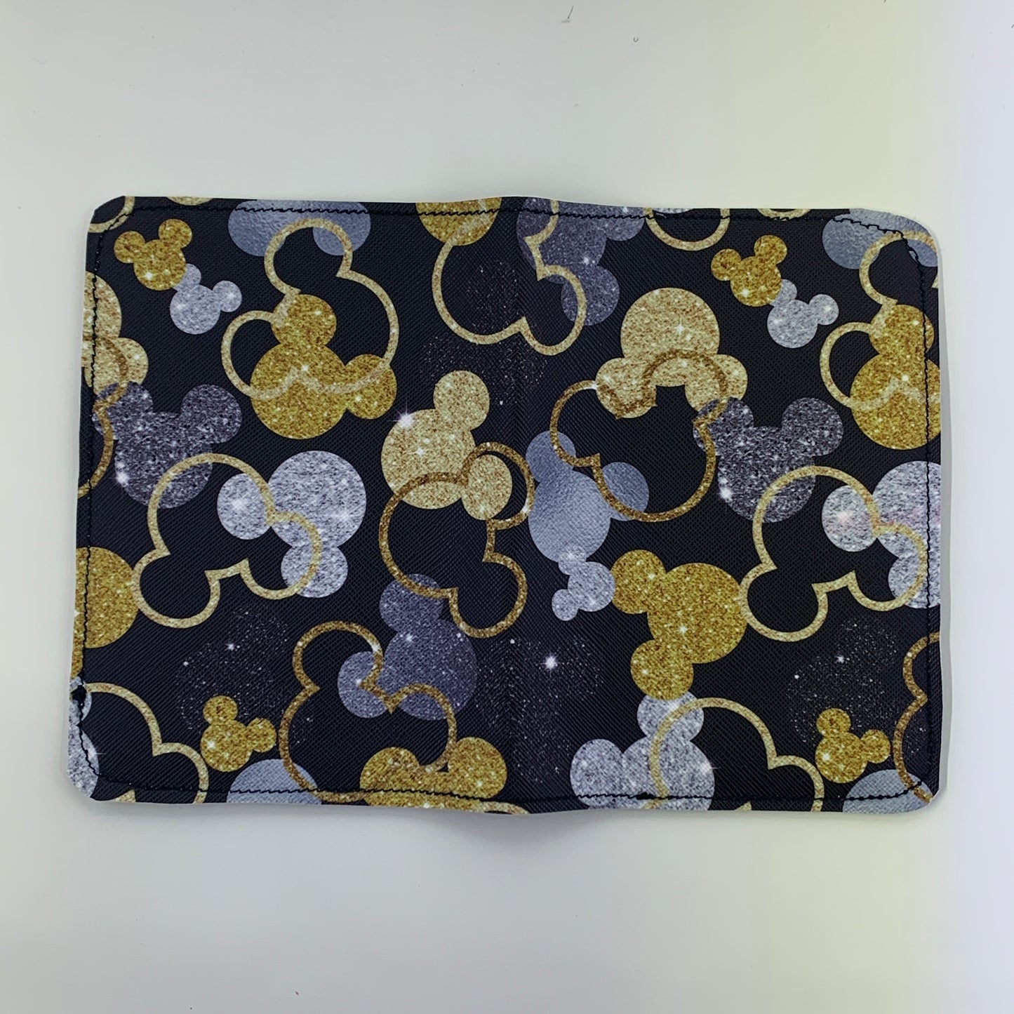 NYE Fetti Mini Passport Cover (2 Card Slots & 1 Side Flap)