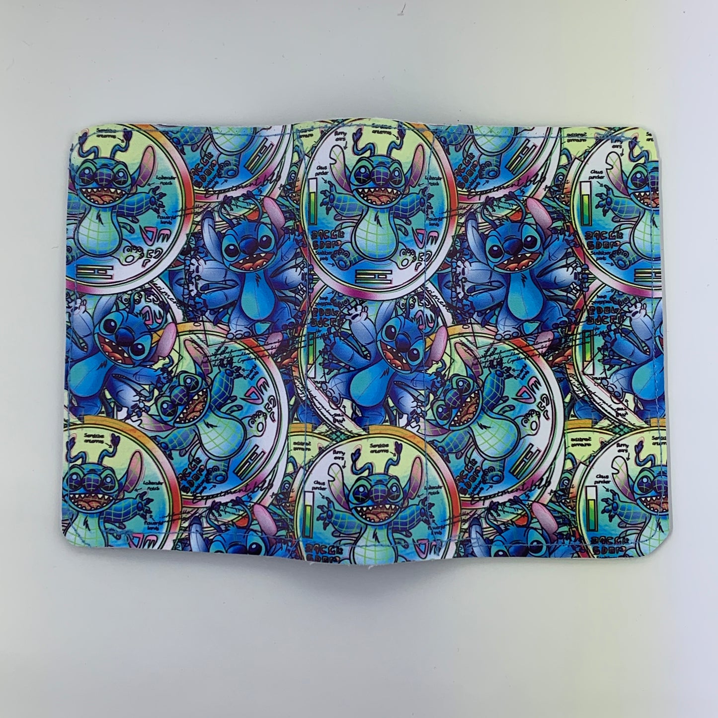Stitchism Stacked Passport Holder (2 Card Slots & 1 Side Flap)