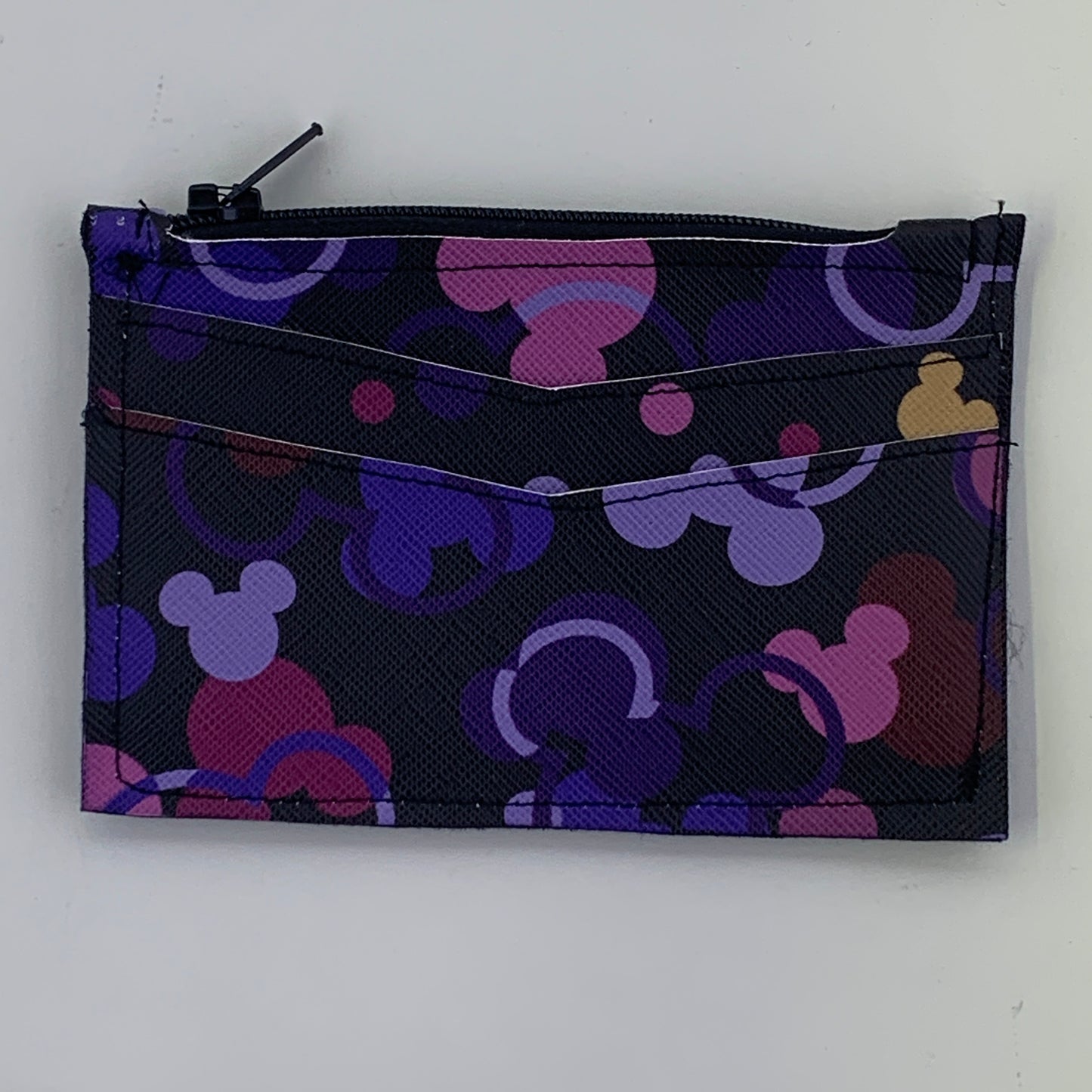 Villain Watercolors Fetti Black ID Wallet