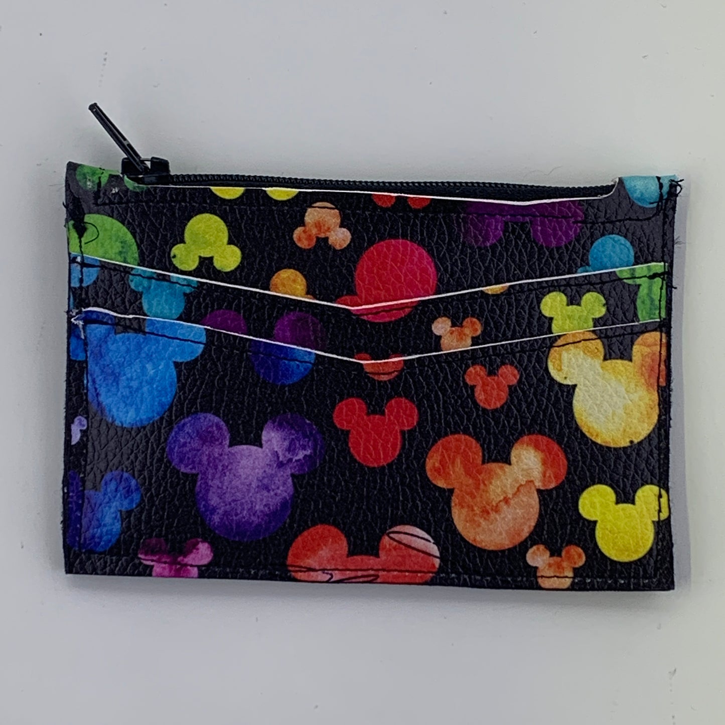Mouse Heads on Black ID Wallet