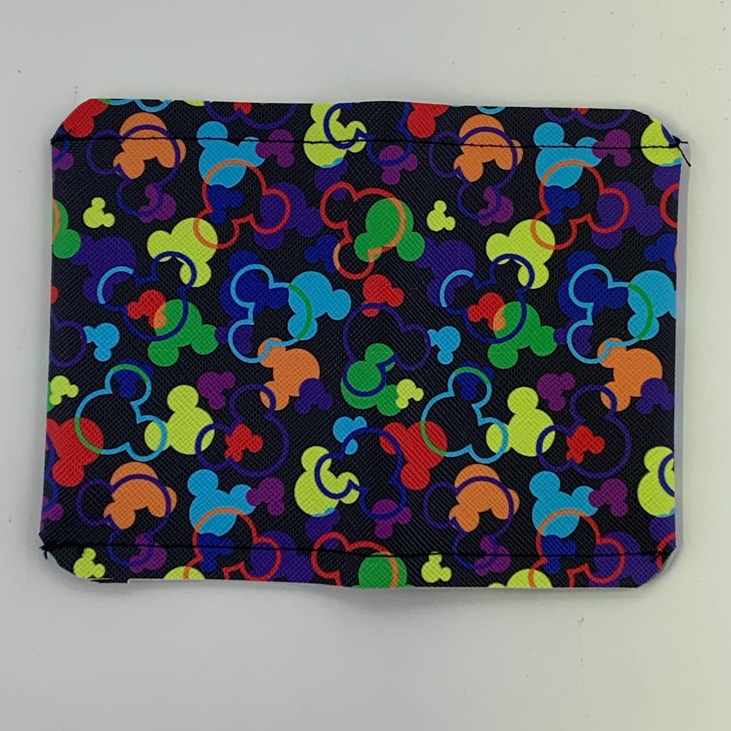 Rainbow Fetti Mini Folding Card Holder