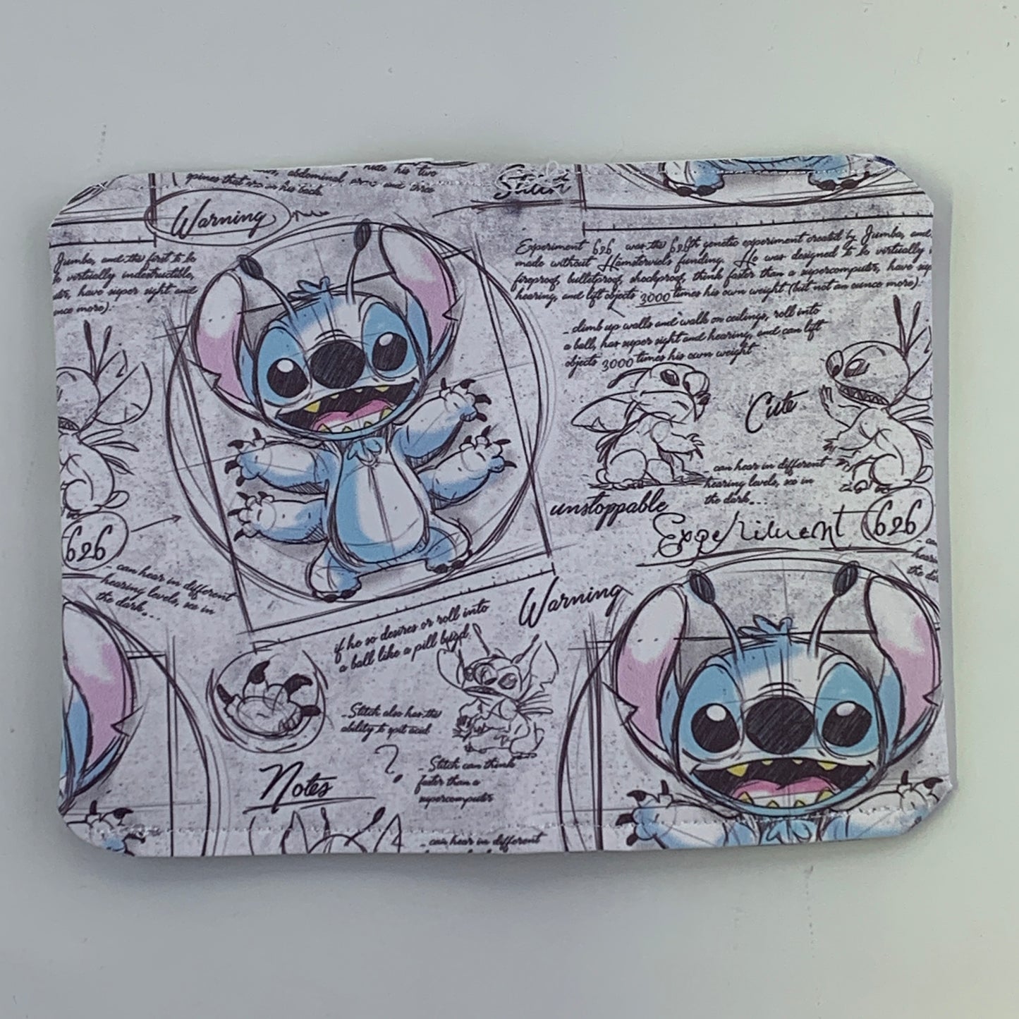 626 Blue Glow Folding Card Holder
