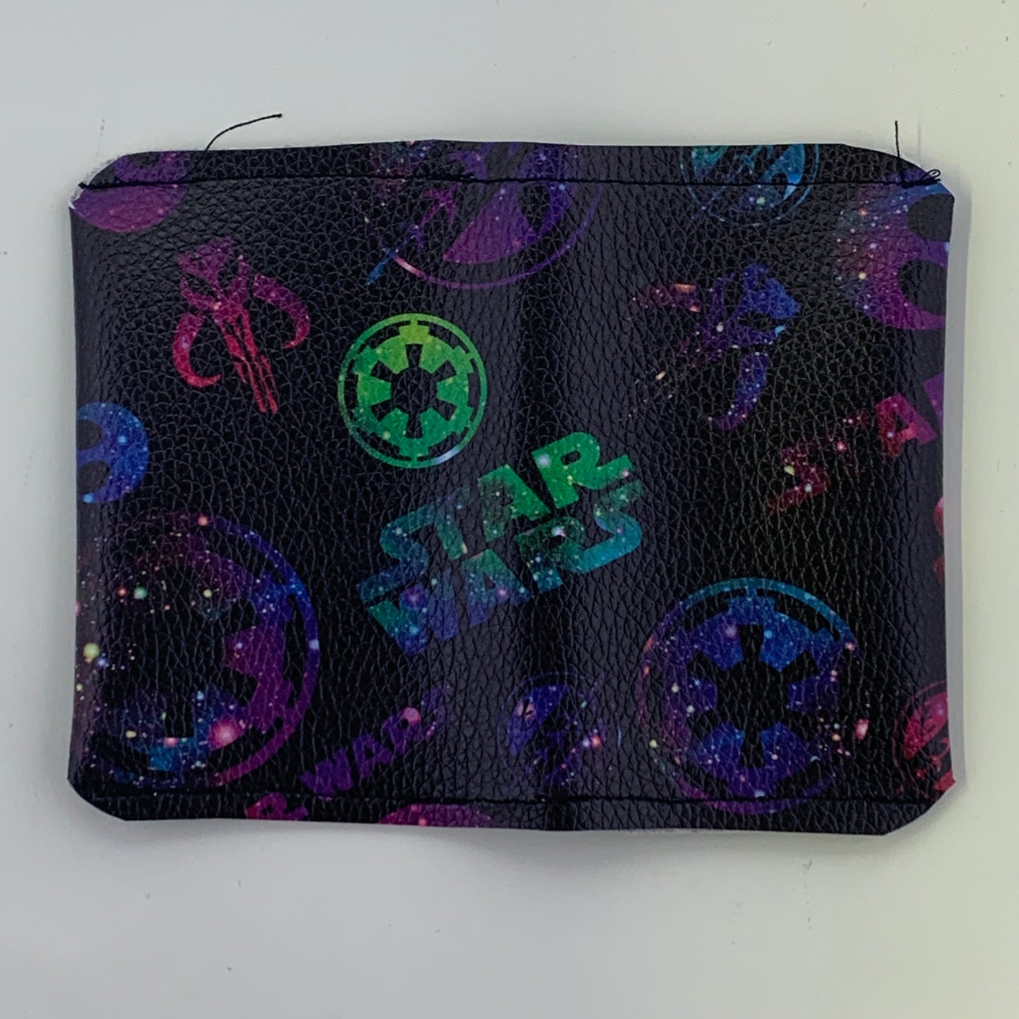 May The 4th Symbols White Folding Card Holder