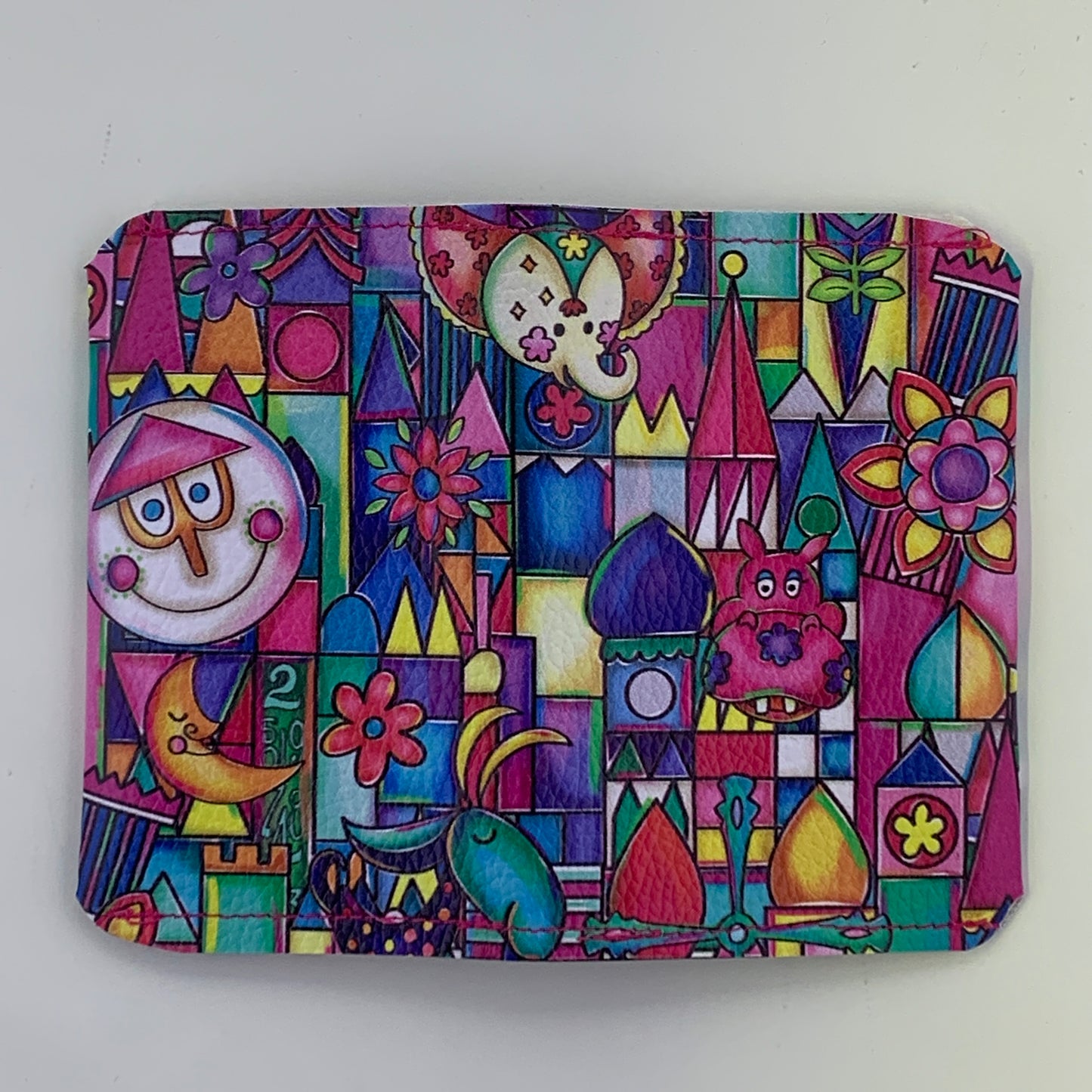 Small World Stacked Folding Card Holder