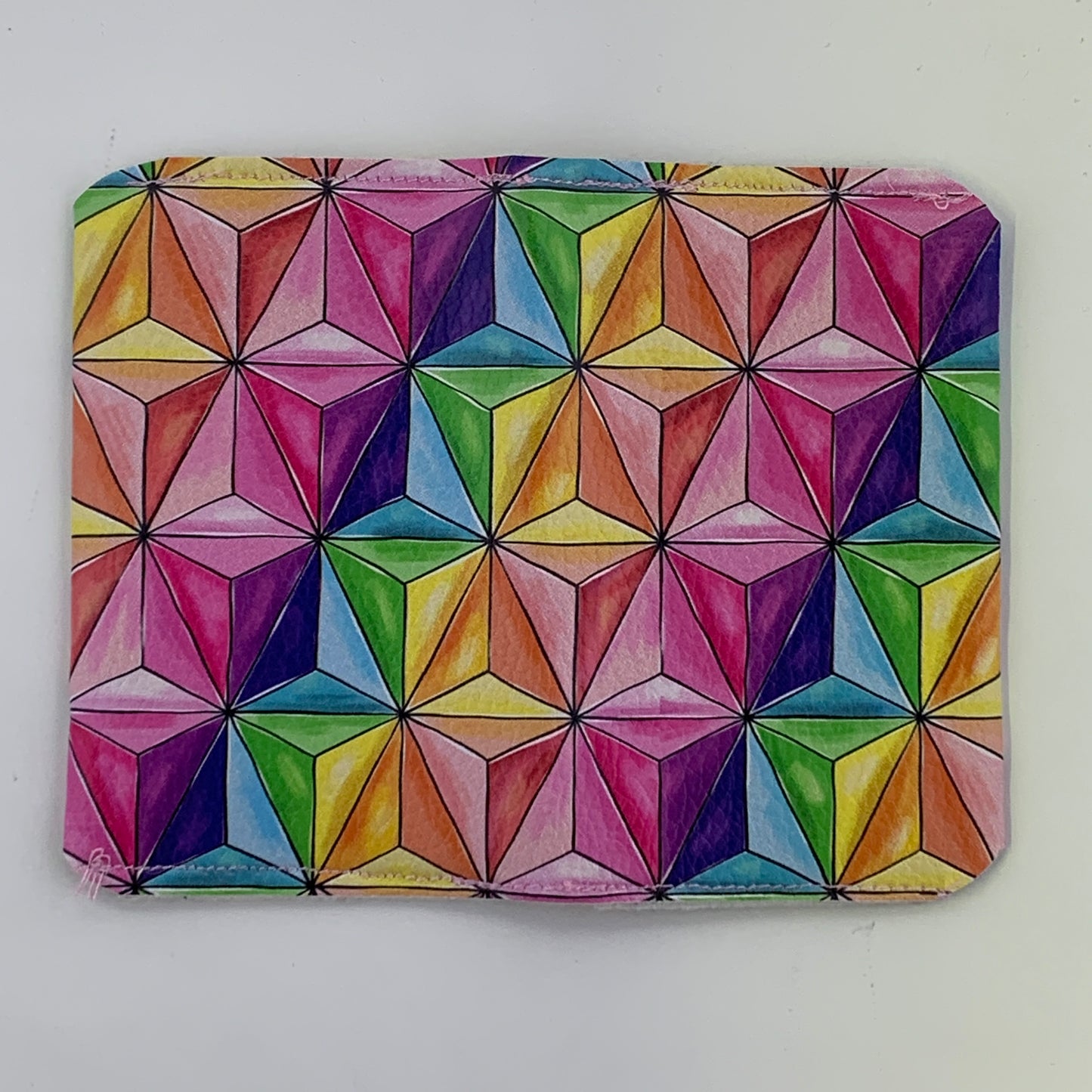 Imagination Triangles Folding Card Holder