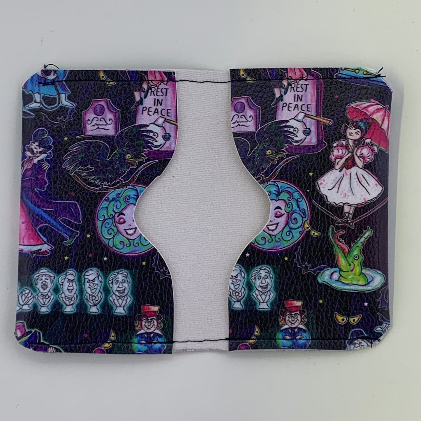 Whimsical Mansion Folding Card Holder