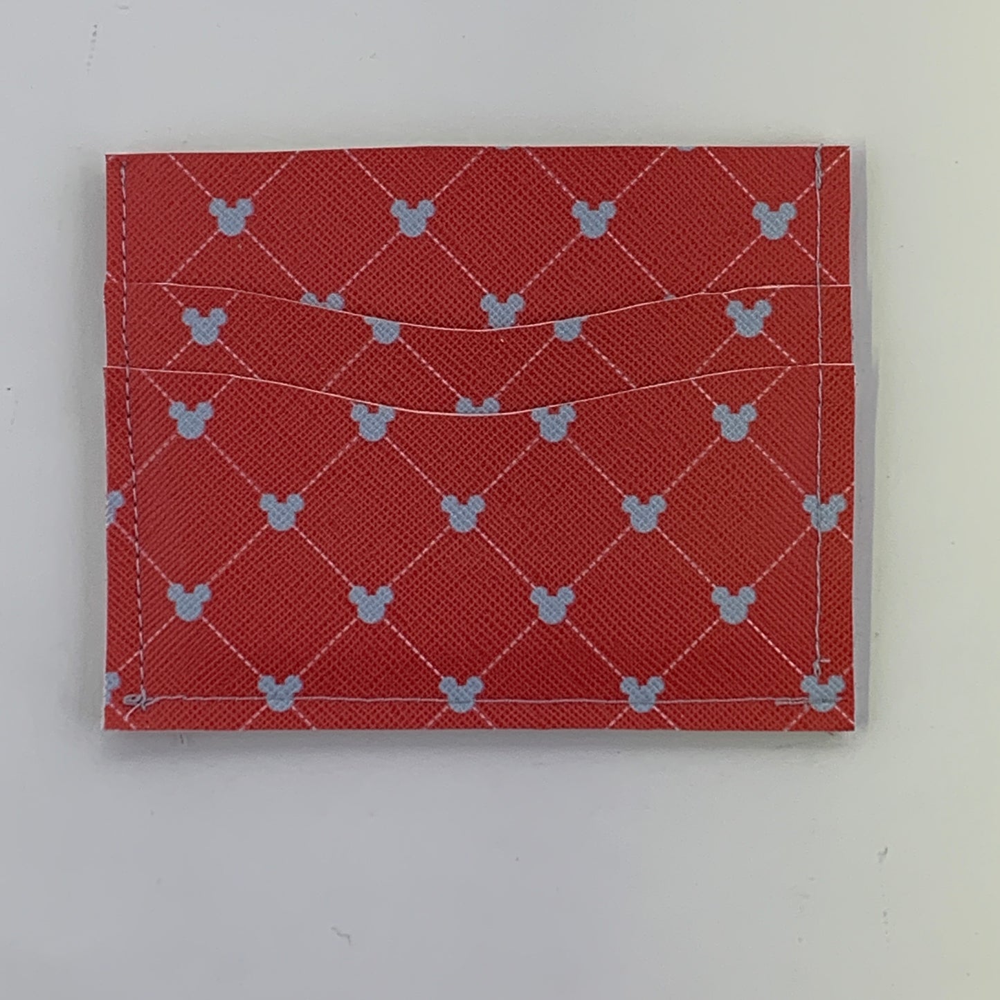 We Got Ears Dainty Pink MM Quilt Five Pocket Card Holder