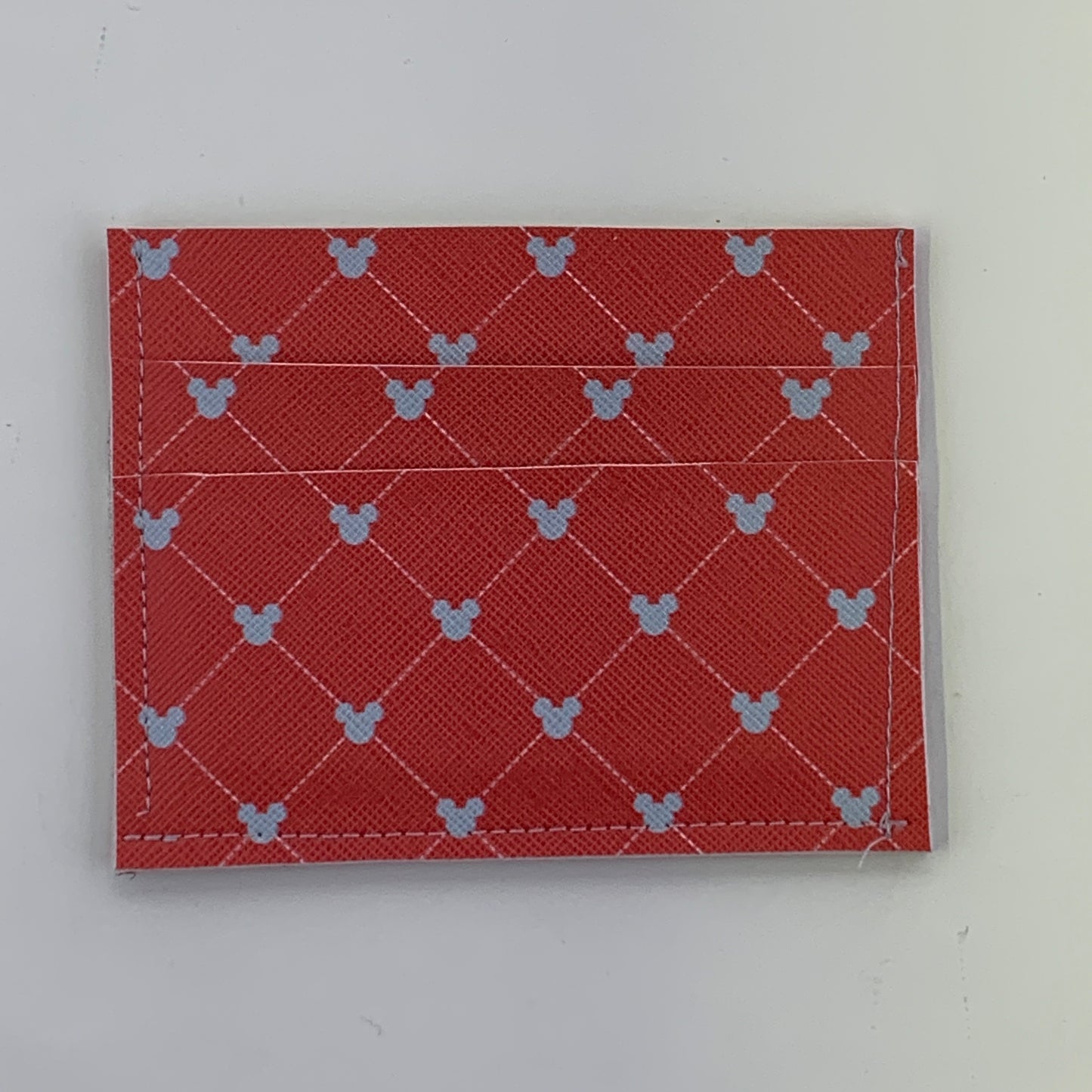 We Got Ears Dainty Pink MM Quilt Five Pocket Card Holder