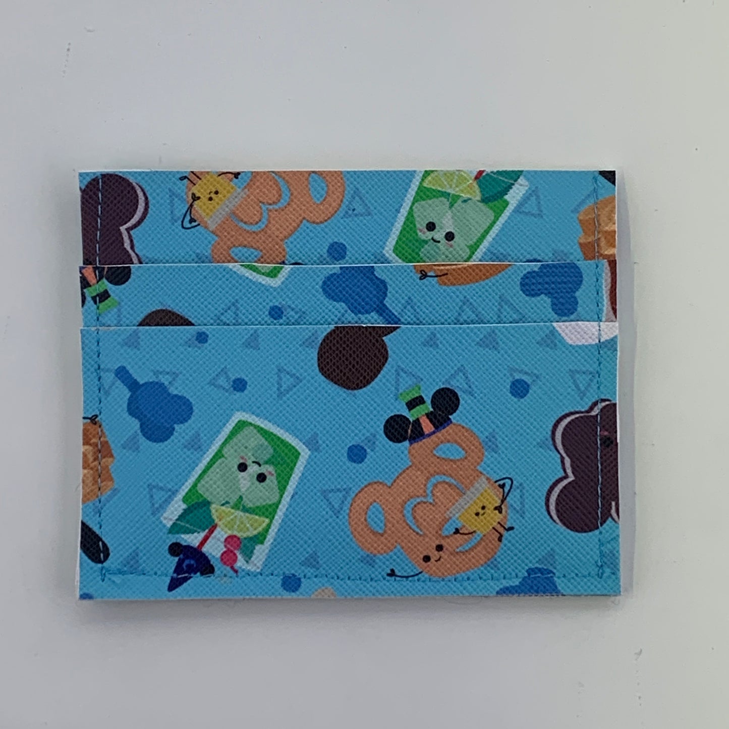 Happy Snacks Five Pocket Card Holder
