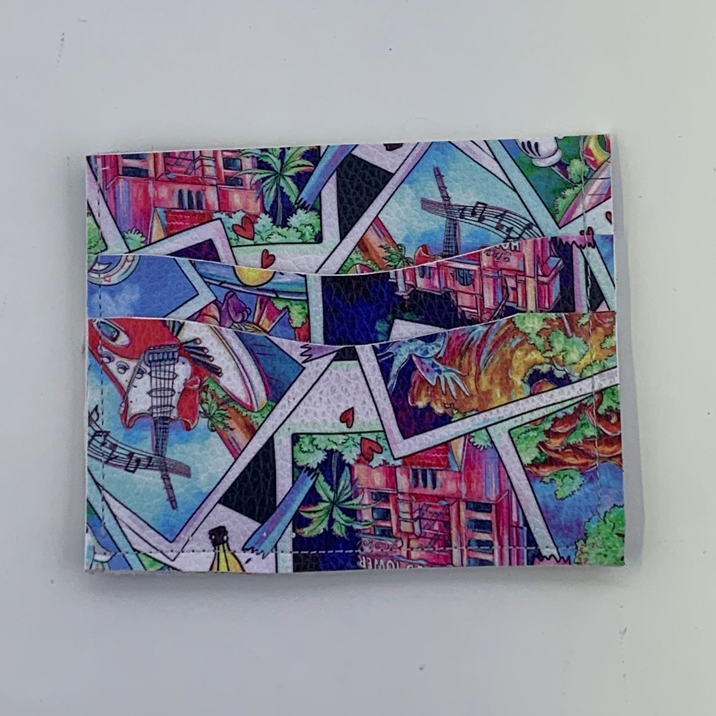 Picture Perfect Stacked Five Pocket Card Holder