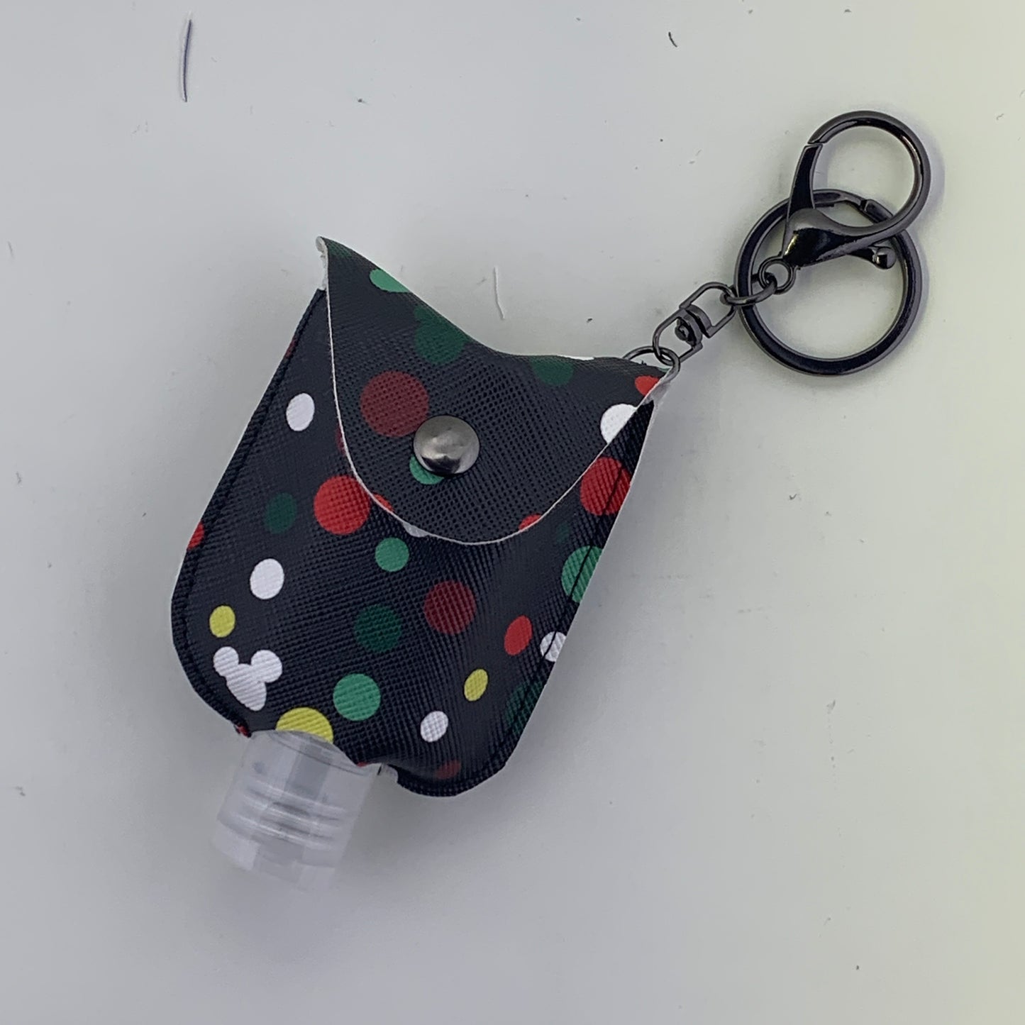 Holiday Dots Hand Sanitizer Holder
