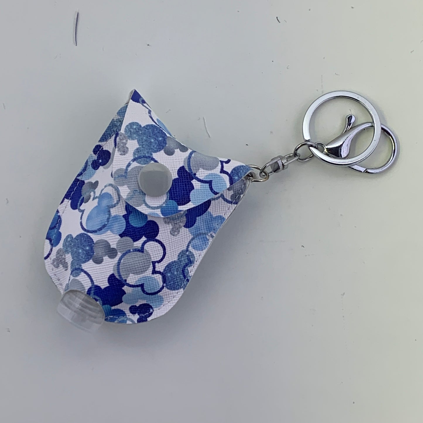 Winter Fetti White Hand Sanitizer Holder