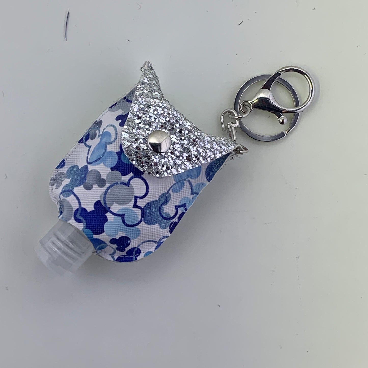 Winter Fetti White Hand Sanitizer Holder
