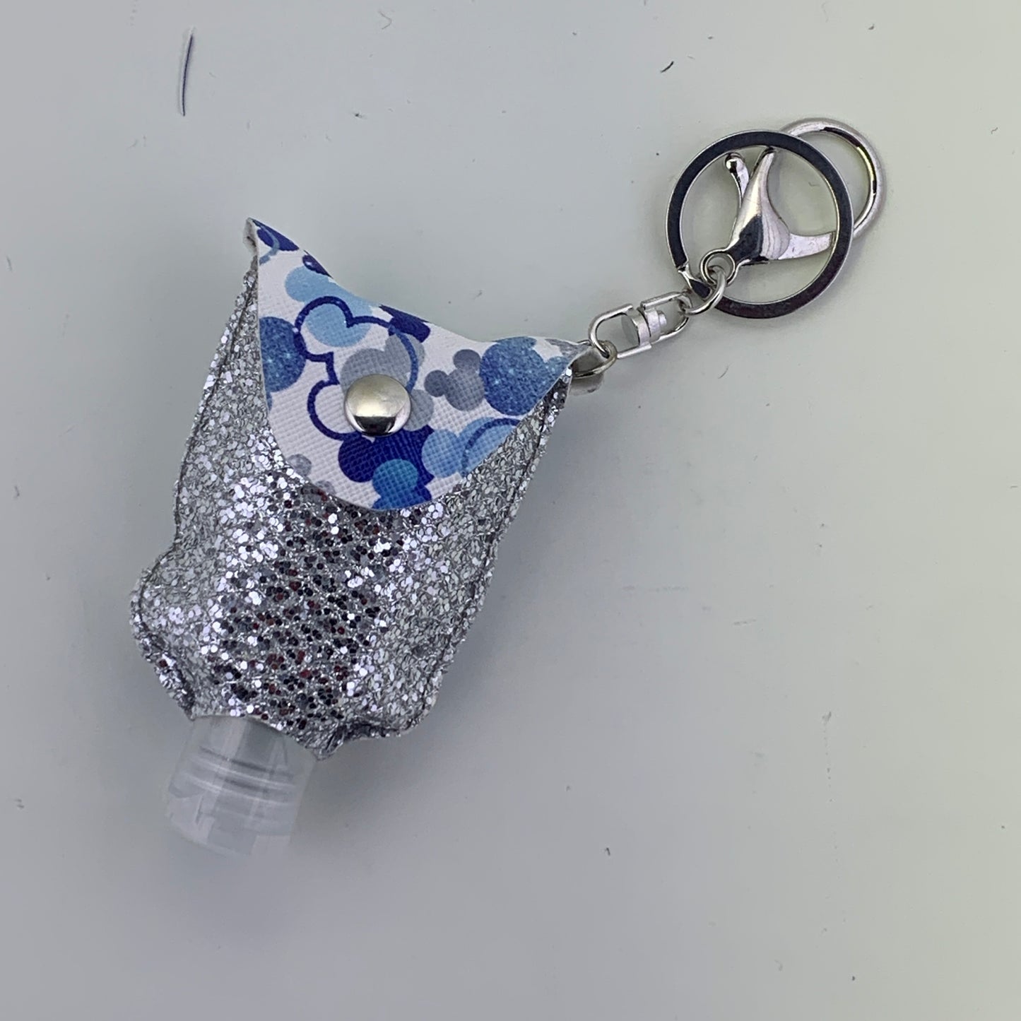 Winter Fetti White Hand Sanitizer Holder