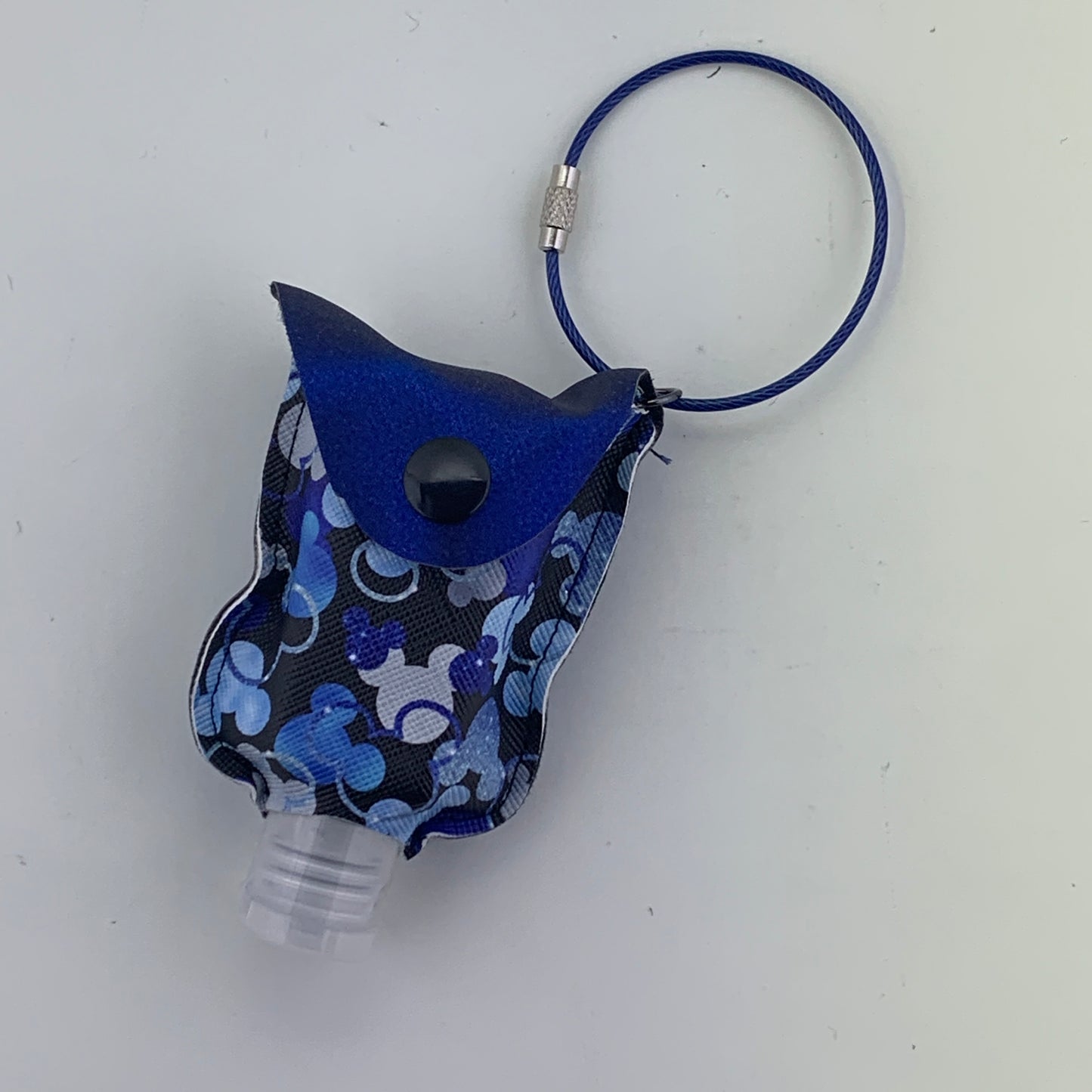 Winter Fetti Black Hand Sanitizer Holder
