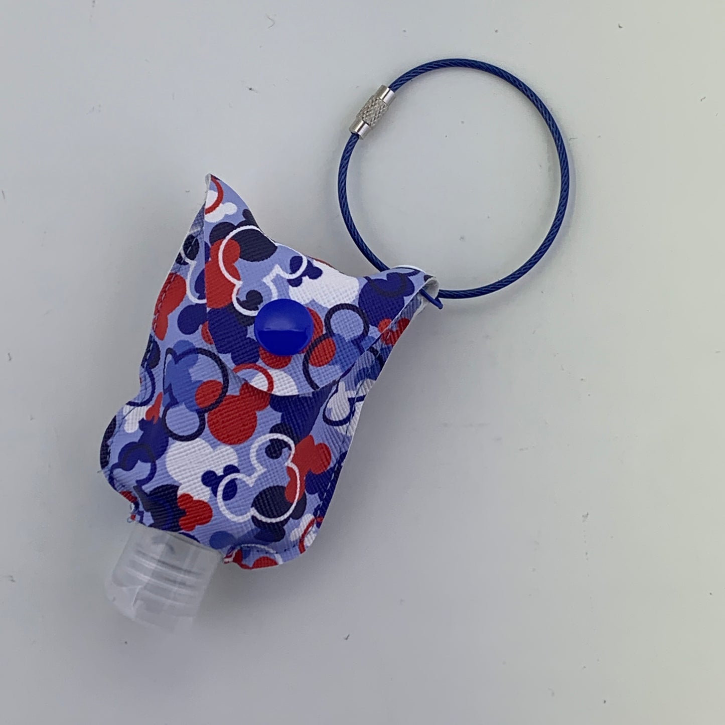 Patriotic Fetti Hand Sanitizer Holder