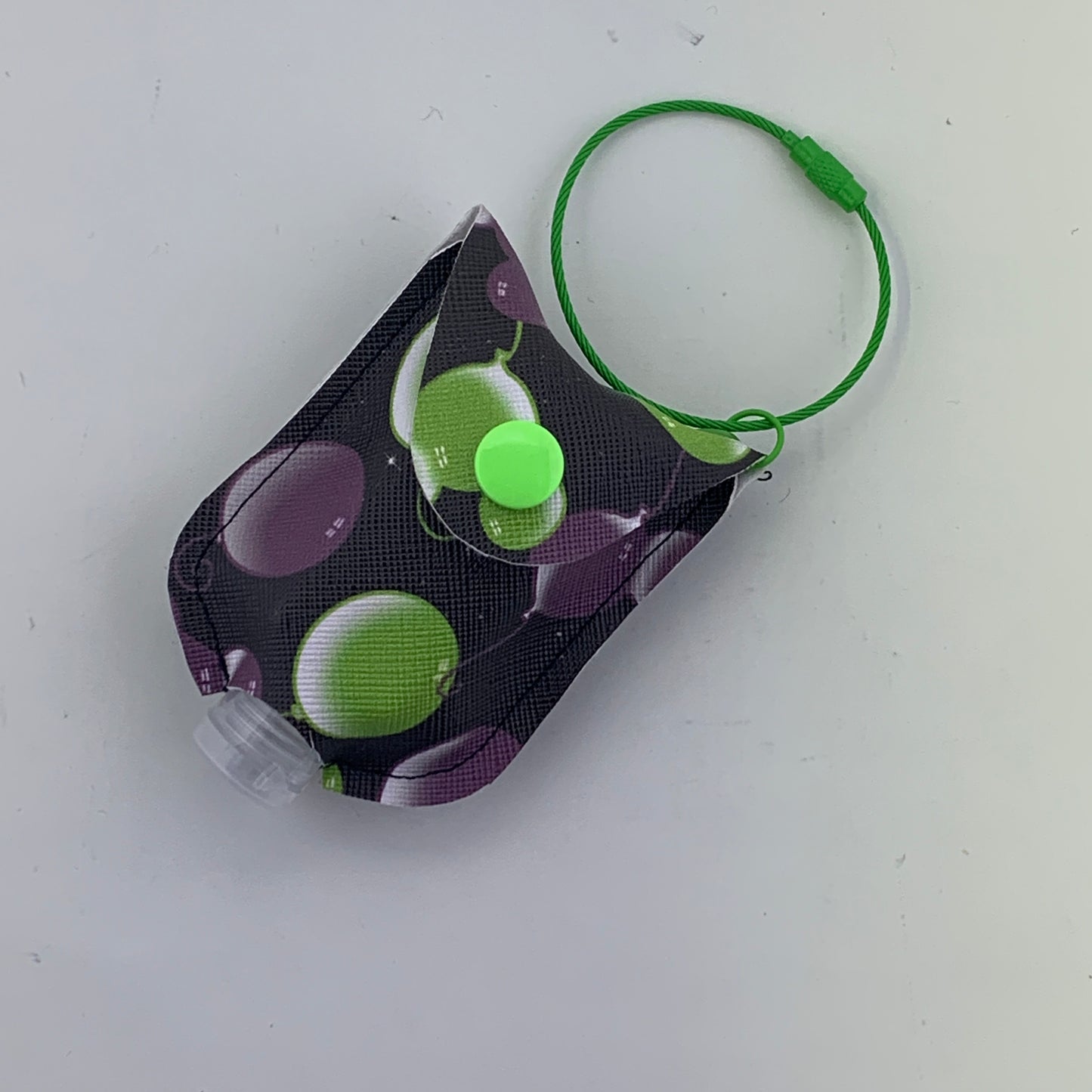 Green & Purple Balloons Sanitizer Holder
