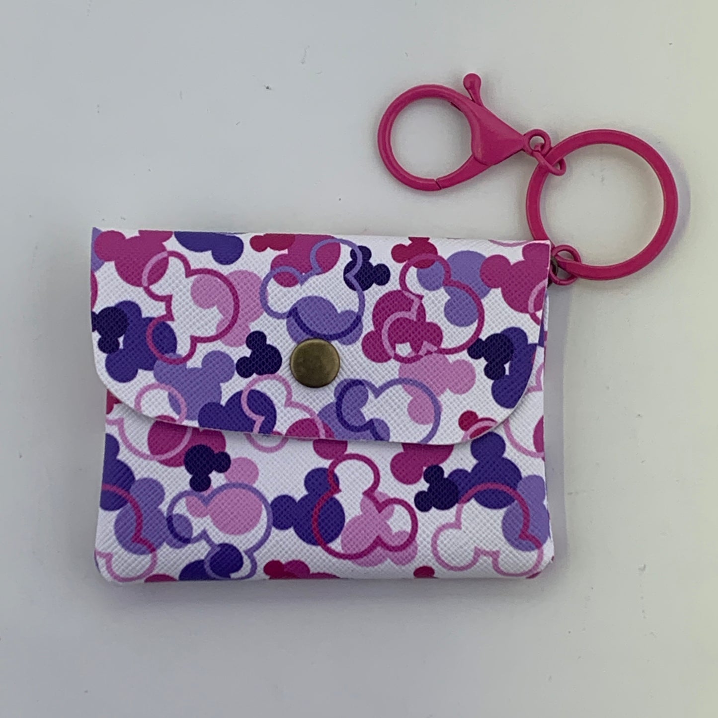 Purple & Pink Fetti Mini Small Pouch