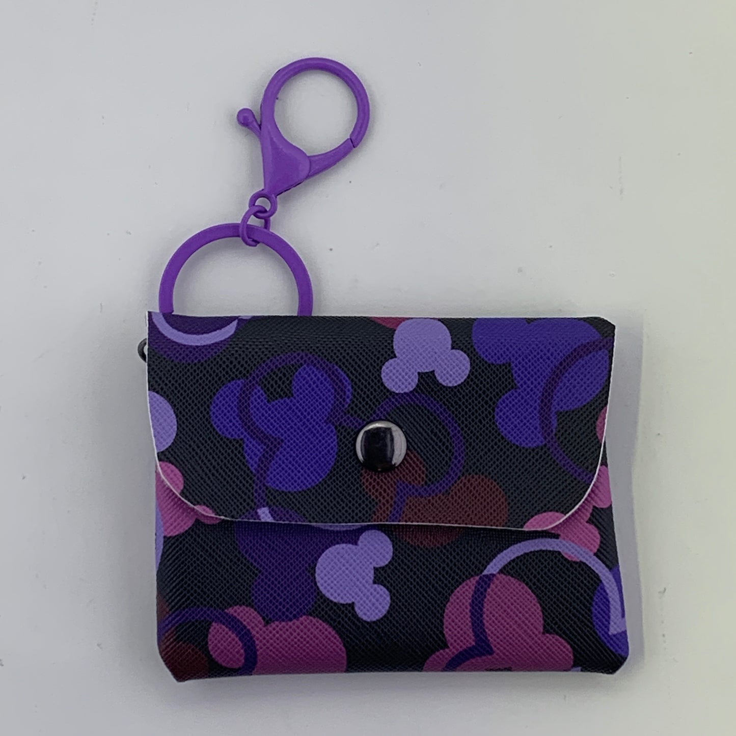 Villain Watercolors Fetti Black Small Pouch