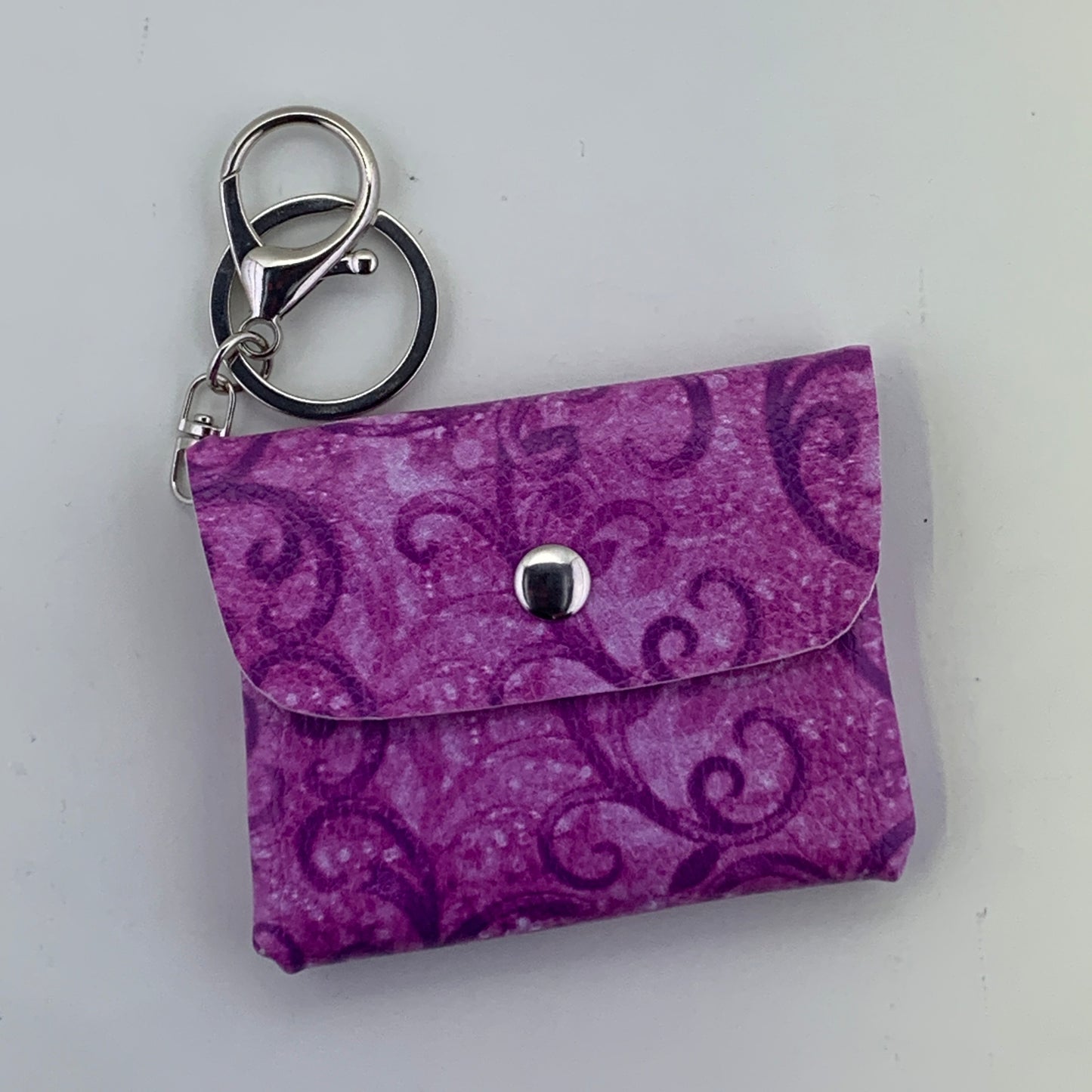 Stroke of Midnight Purple Filagree Small Pouch