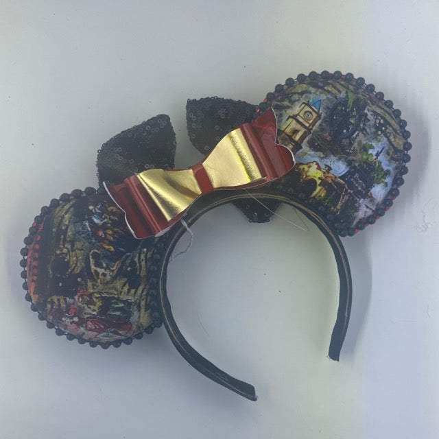 Pirates of the Caribbean w/ Black Bow Ears