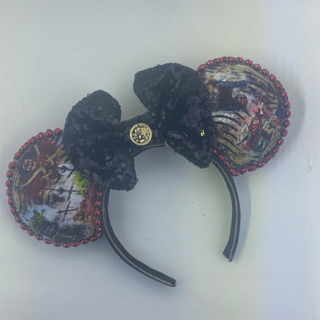 Pirates of the Caribbean w/ Black Bow Ears
