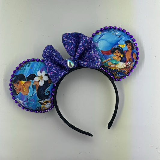 A Whole New World Med w/ Ice Adventures Glitter Bow Ears