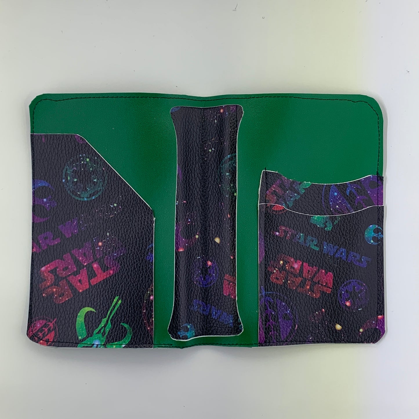 May the 4th Symbols Passport Cover (2 Card Slots & 1 Side Flap)