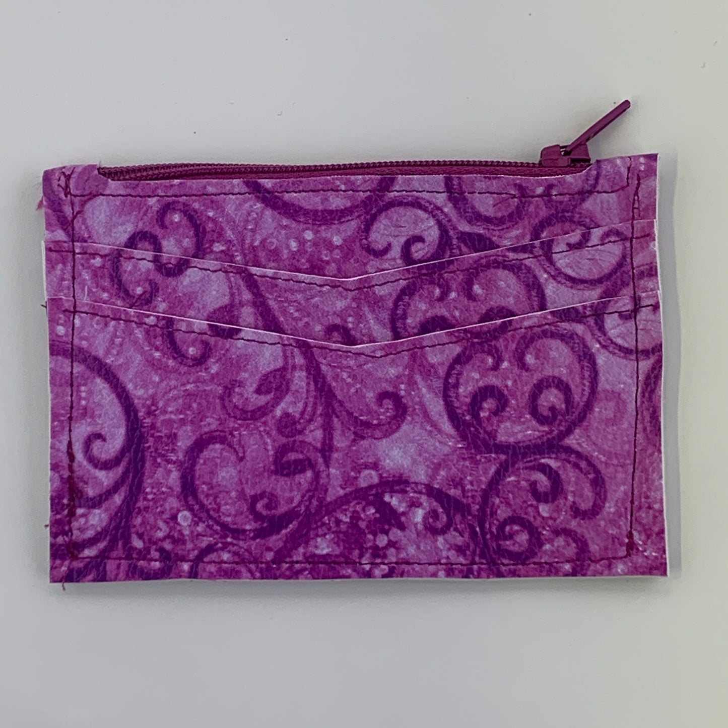 Stroke of Midnight Purple Filagree ID Wallet