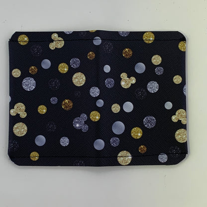 Bubbly NYE Dots Folding Card Holder