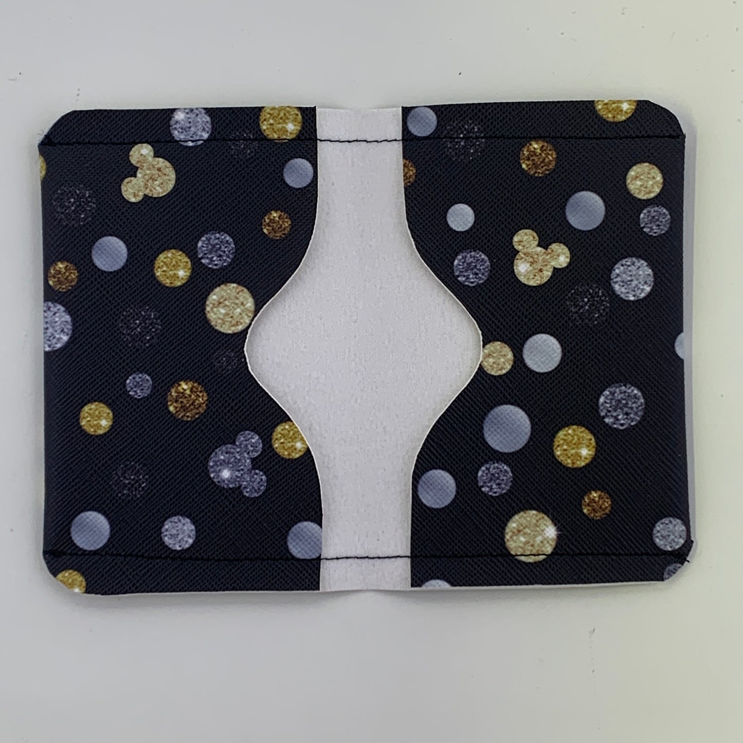 Bubbly NYE Dots Folding Card Holder