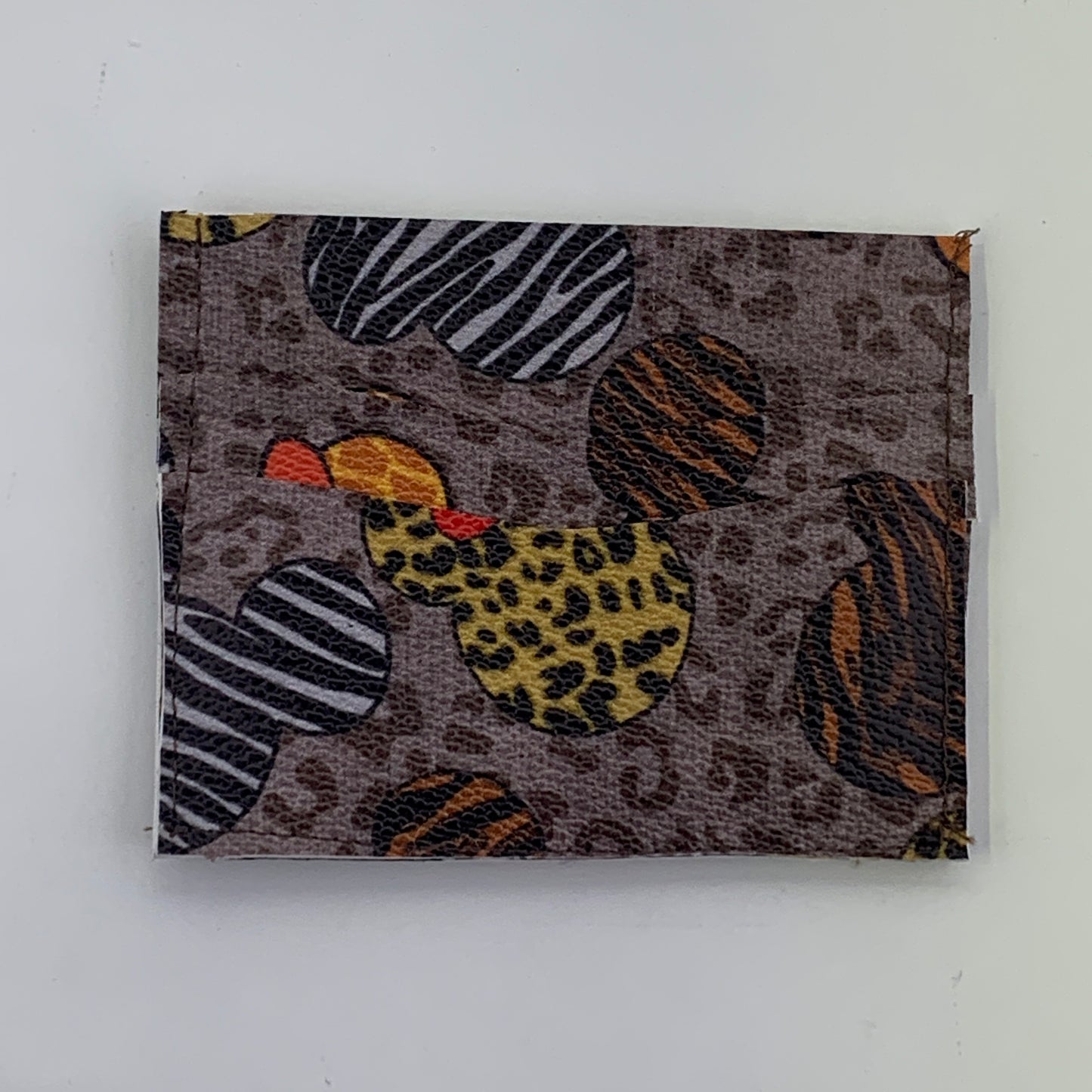 Animal Heads Five Pocket Card Holder